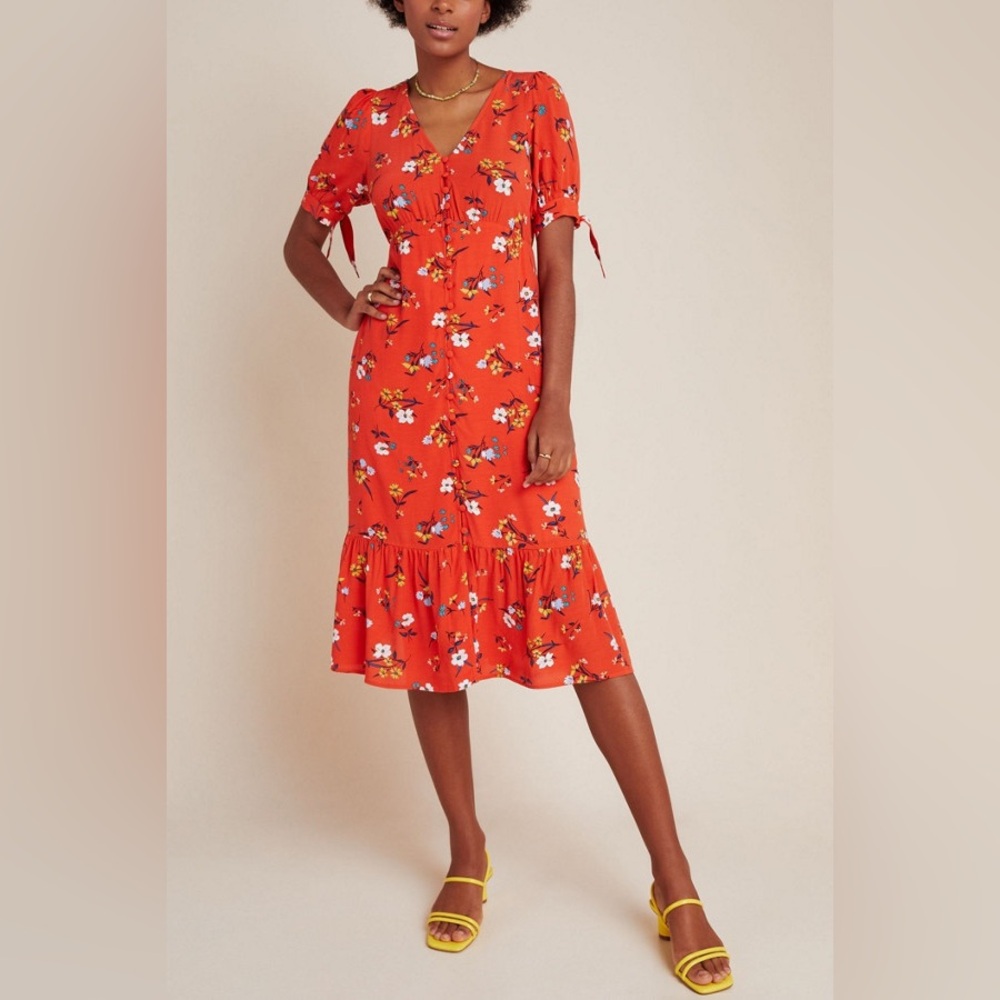 Maeve Eudora Midi Dress, Size 6, Like New